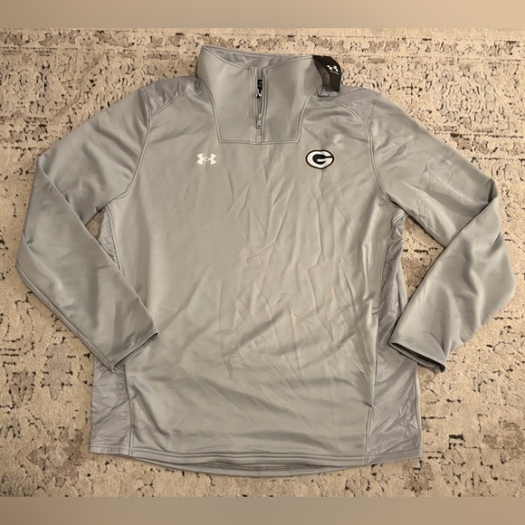 Under Armour Other - Under Armour Authentic Green Bay Packers Gray Jacket NFL Football Men’s Sz: XXL